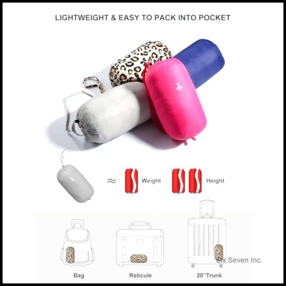 Lightweight Packable Down Jacket Quilted Puffer C… - image 6